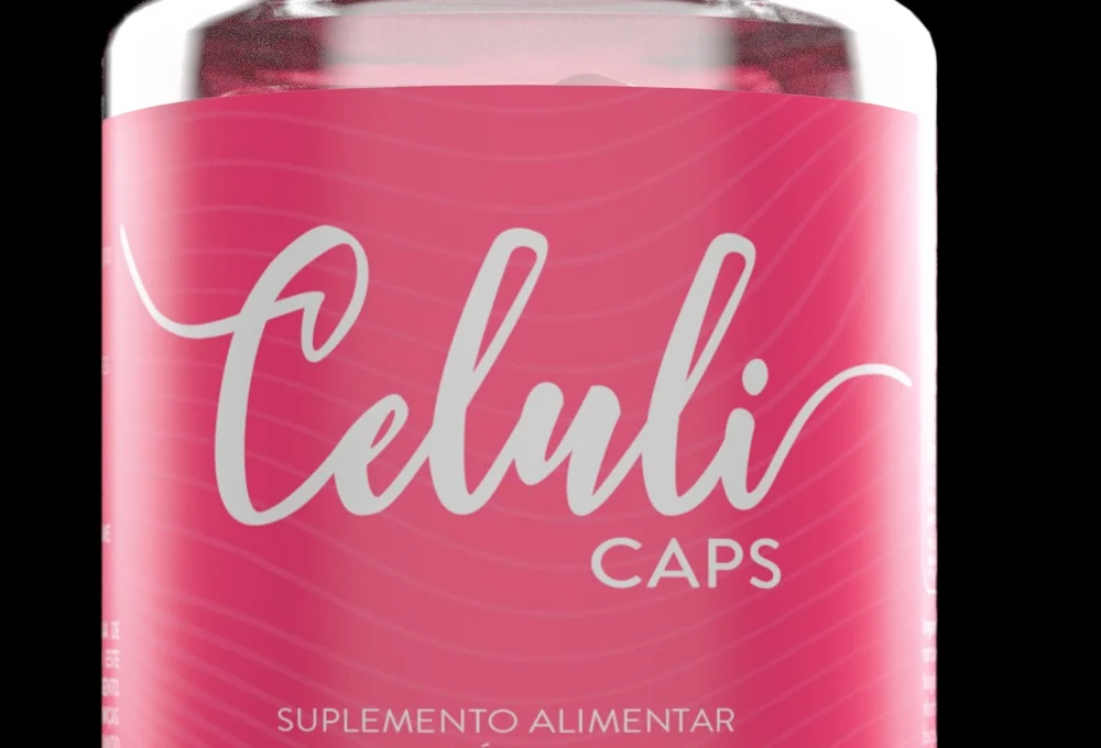Makrodetail des Celuli Caps Etiketts: die handgeschriebene Wortmarke in Silber auf gesättigtem Rosa, dahinter die kontrastarme Wellengrafik.