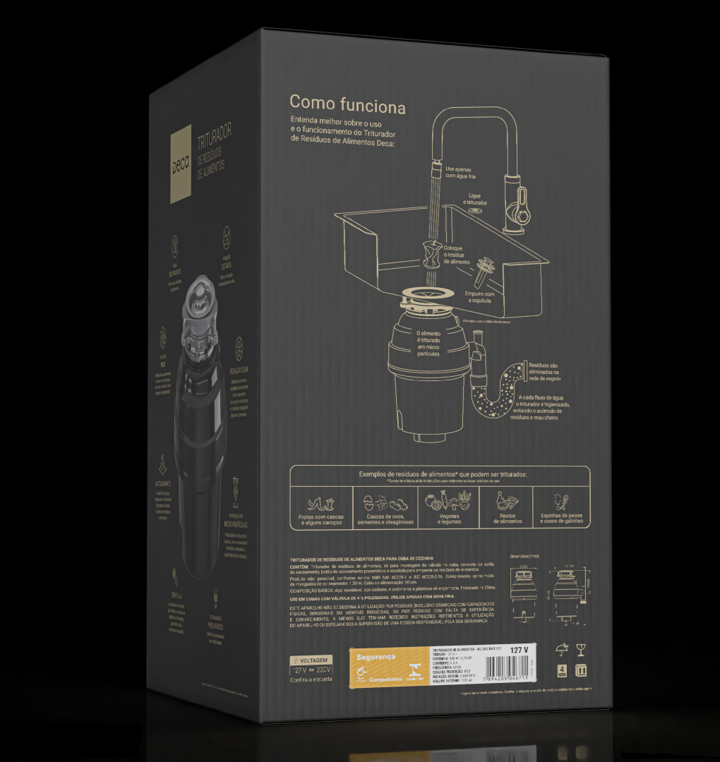 Panel 4 of the pack, an educational infographic on installation and use, drawn from scratch.